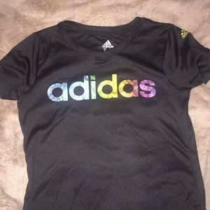 ADIDAS silk dri-fit shirt